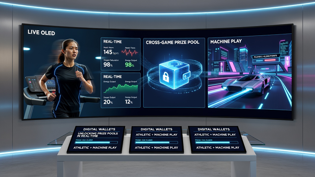Realtime prijs pools die sport en machines verbinden via digitale wallets