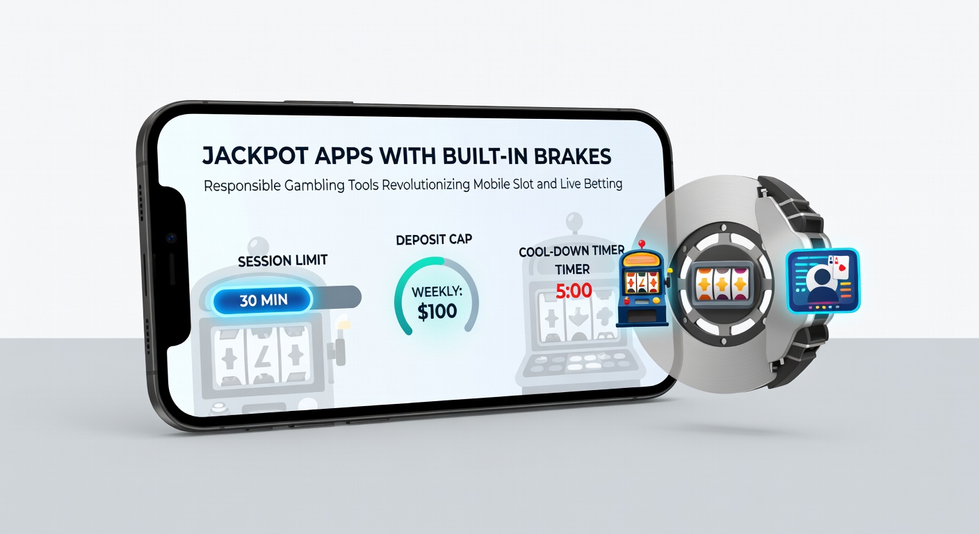 Grafiek met statistieken over het gebruik van responsible gambling tools in jackpot-apps, toon dalende risicocijfers