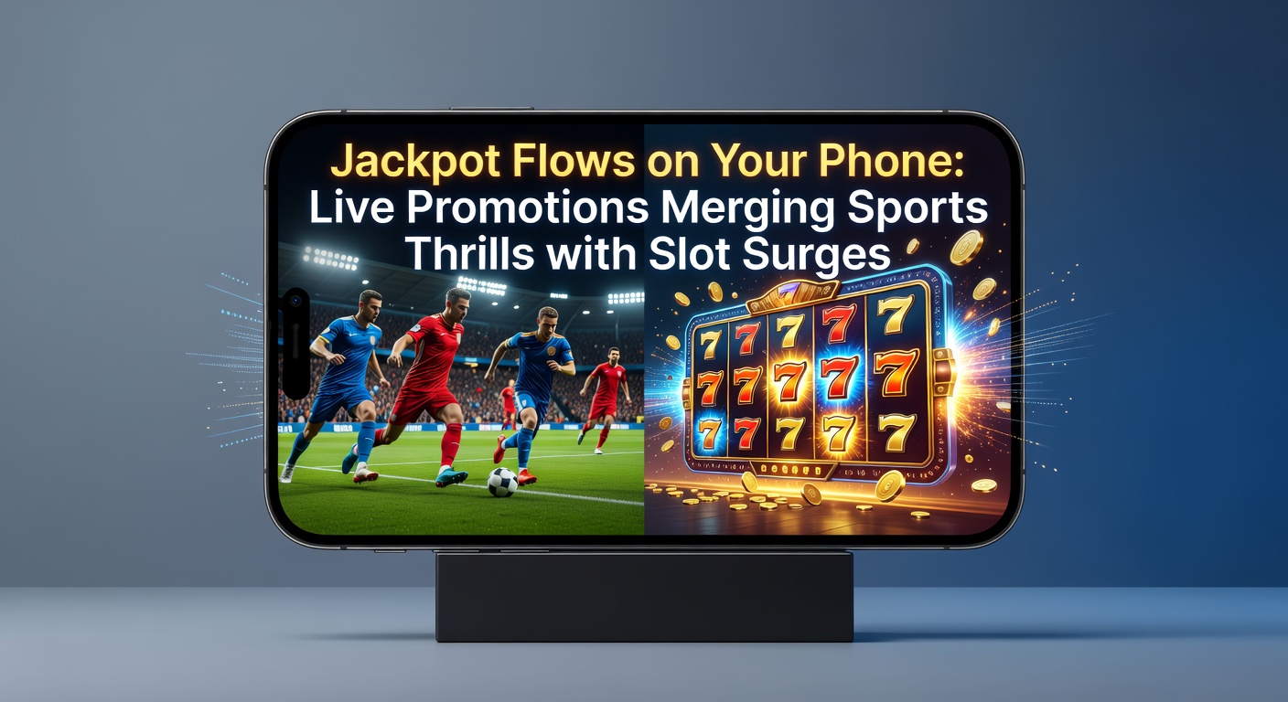 Schermafbeelding van een mobiele app met live sportweddenschappen en een stijgende slotjackpot tijdens een voetbalwedstrijd