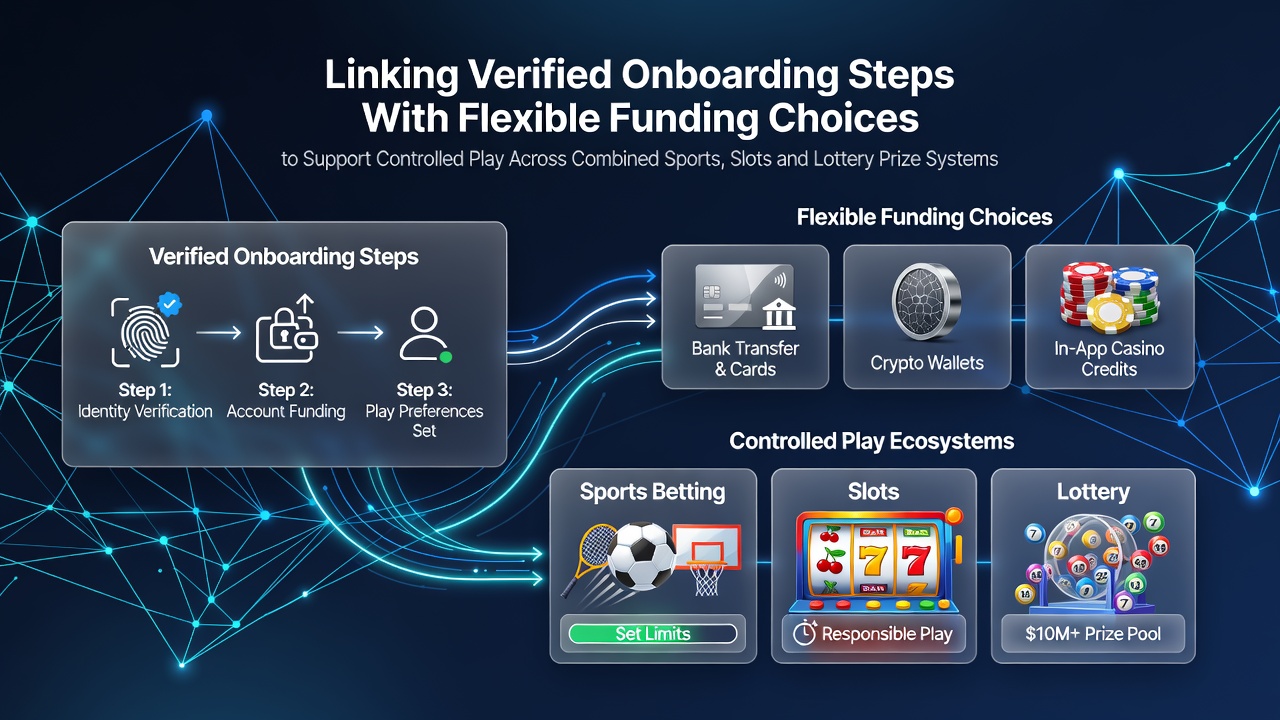 Geverifieerde registratie en betaalopties in online goksystemen voor sport, slots en loterijen